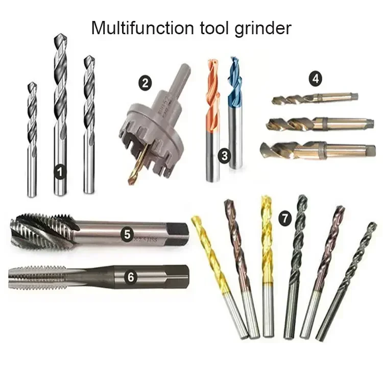 Super Value Factory Storehot sale PP-32N  multi function universal tool cutter grinder machine for step drill taps and end mill