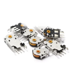 TTC revolving coding with hole brand, gold wheel, 7mm, 8mm, 9mm, 10mm, 11mm, 12mm, 13mm, 14mm, 15mm, 16mm, 1.74mm mouse pc strength, 20-40g 6 Main Rotary Encoder Sales - №6