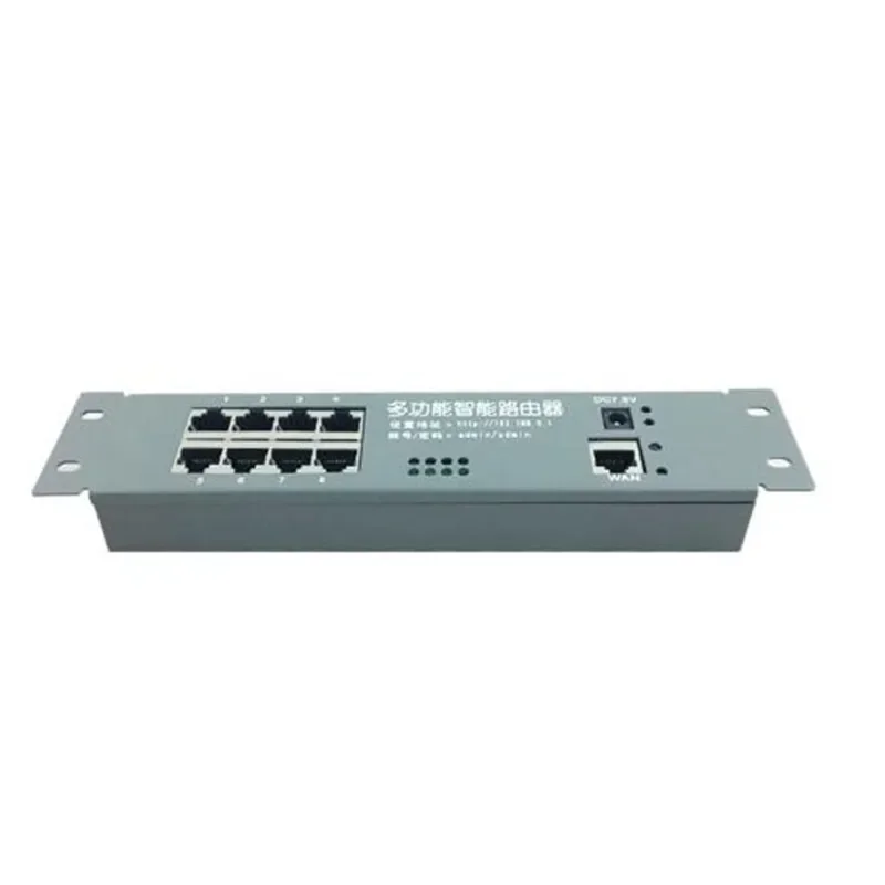 Mini router module Smart metal case with cable distribution box 8 ports router OEM modules with cable router Module motherboard