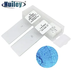 5 Pieces Prepared Slides For Biological Microscope Laboratorial Consumables Reusable Animal or Plant Slides