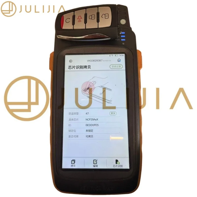 JULIJIA For Original Great Wall POER Smart Remote Key 47 Chip NCF 29A7 433 MHZ FSK Car Keyless 3 Buttons 4 Buttons 2022-Now