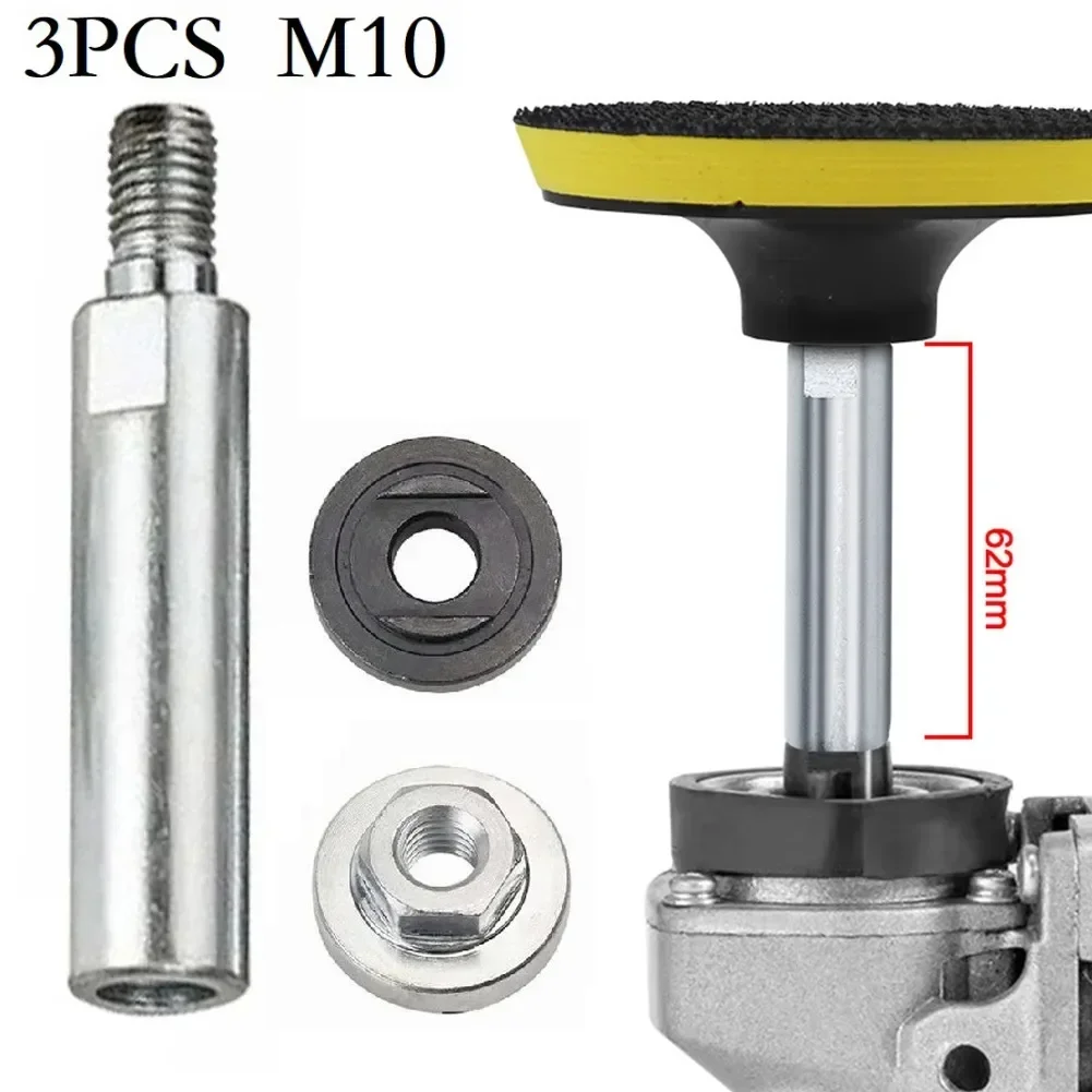

Удлинительный вал для угловой шлифовальной машины 65 мм M10, прочный шатун для полировки, адаптер для шлифовального соединения, аксессуары для электроинструмента
