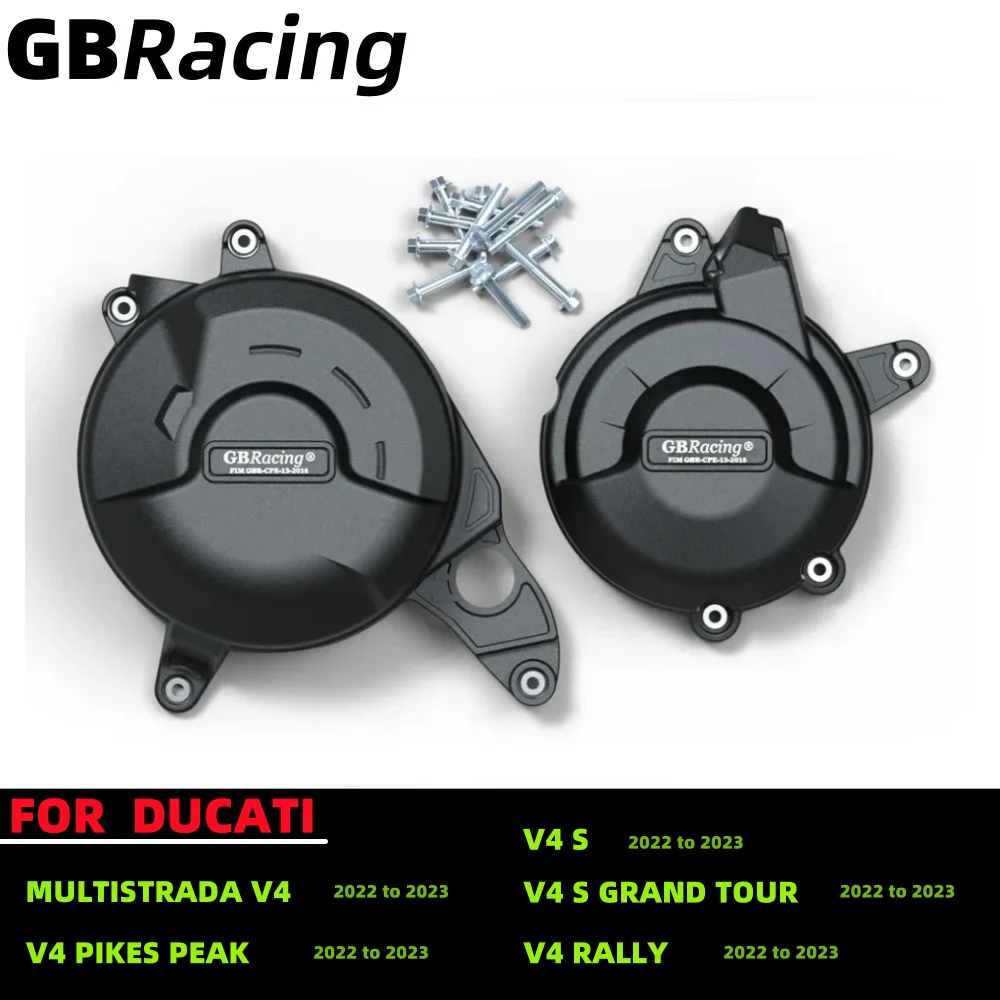 

GBRacing MULTISTARDA V4, V4S 2022-2023 DUCATI Body and Frame, Engine Protection Cover, Clutch Pulse Protection Cover