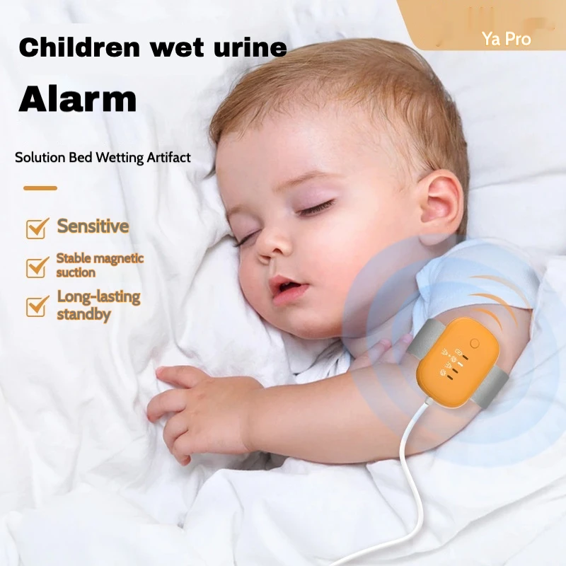 Rechargeable magnetic baby wet alarm Enuresis alarm for the elderly