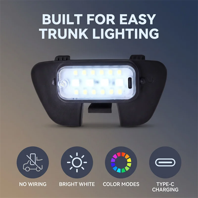 Für GEELY EX2 2025 2026 Xingyuan Geome Heckklappenbeleuchtung Heckklappen-Modifikation LED-Kofferraum-Innenbeleuchtung Auto-Innenraum – Detail 1