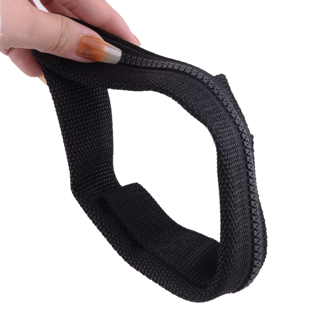 2pcs Car Door Limit Zipper Rope Strap Bandage Black Fit For Jeep Wrangler JK 2007 2008 2009 2010 2011 2012 2013 2014 2015-2017 view 3