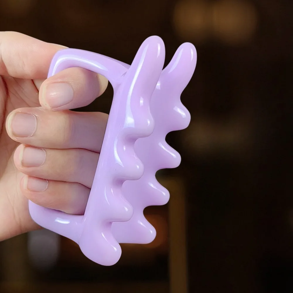 

Ручной массажер для лица и тела — инструмент Гуаша из смолы для шеи, плеч, спины, релаксации, снятия стресса, массажер для тела