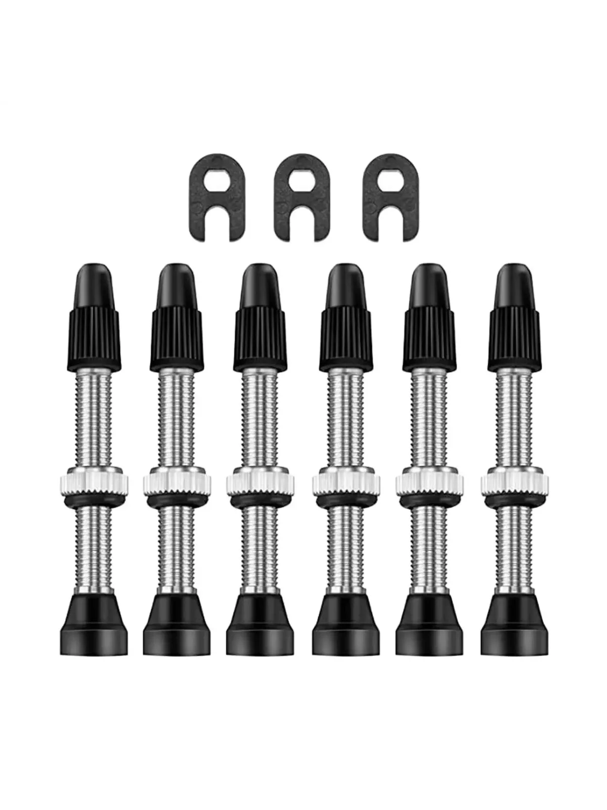 AliExpress 6PCS 40mm Presta Stem Tubeless Valves with Core Remover Tool Durable MTB Cycling Repair Accessories