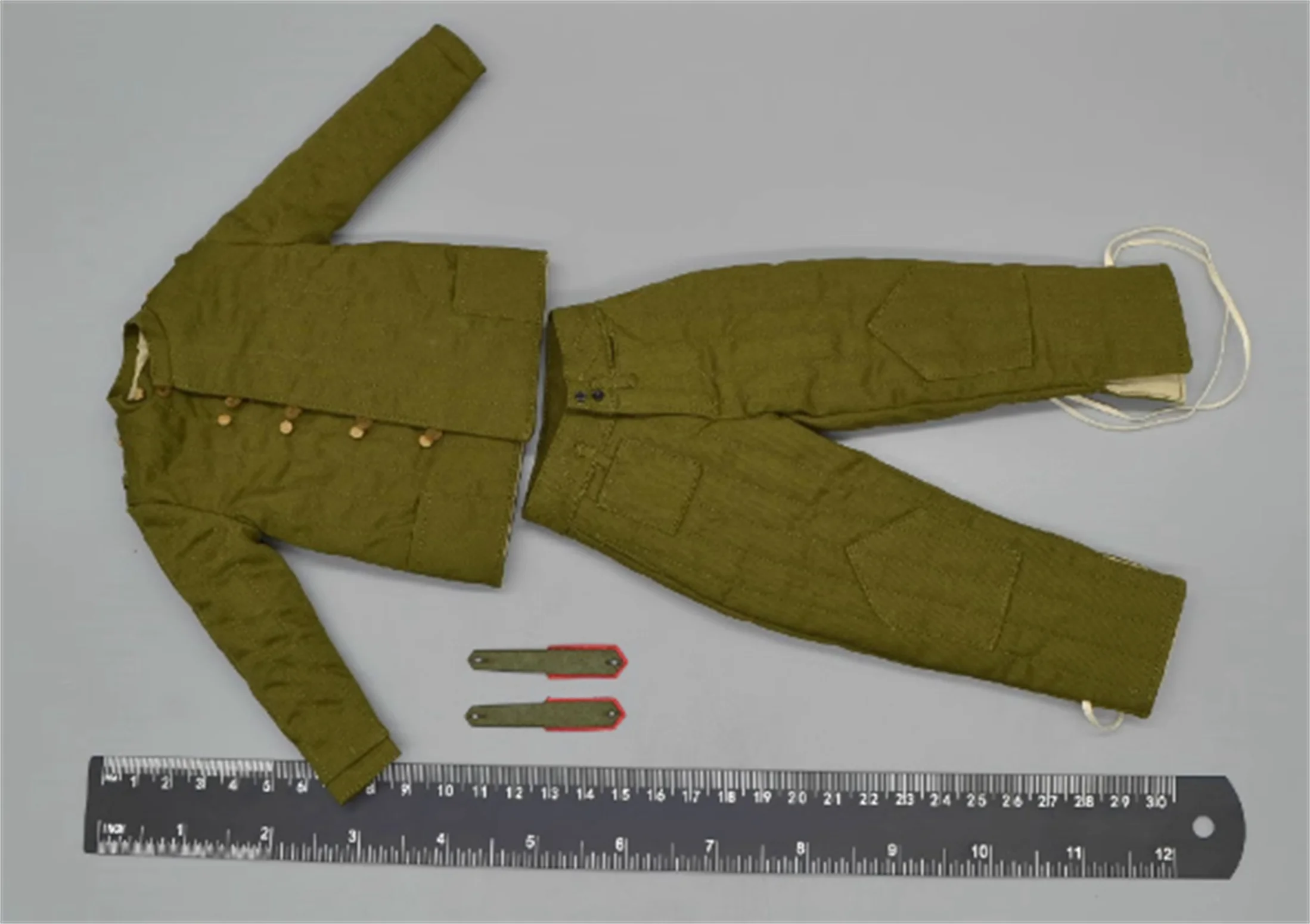 BGM-005 1/6 Schaal Militair Combat Uniform Het Sovjetleger Gevangen Berlijnse Kleding Fit 12 "" Soldaat Action Figure Speelgoed