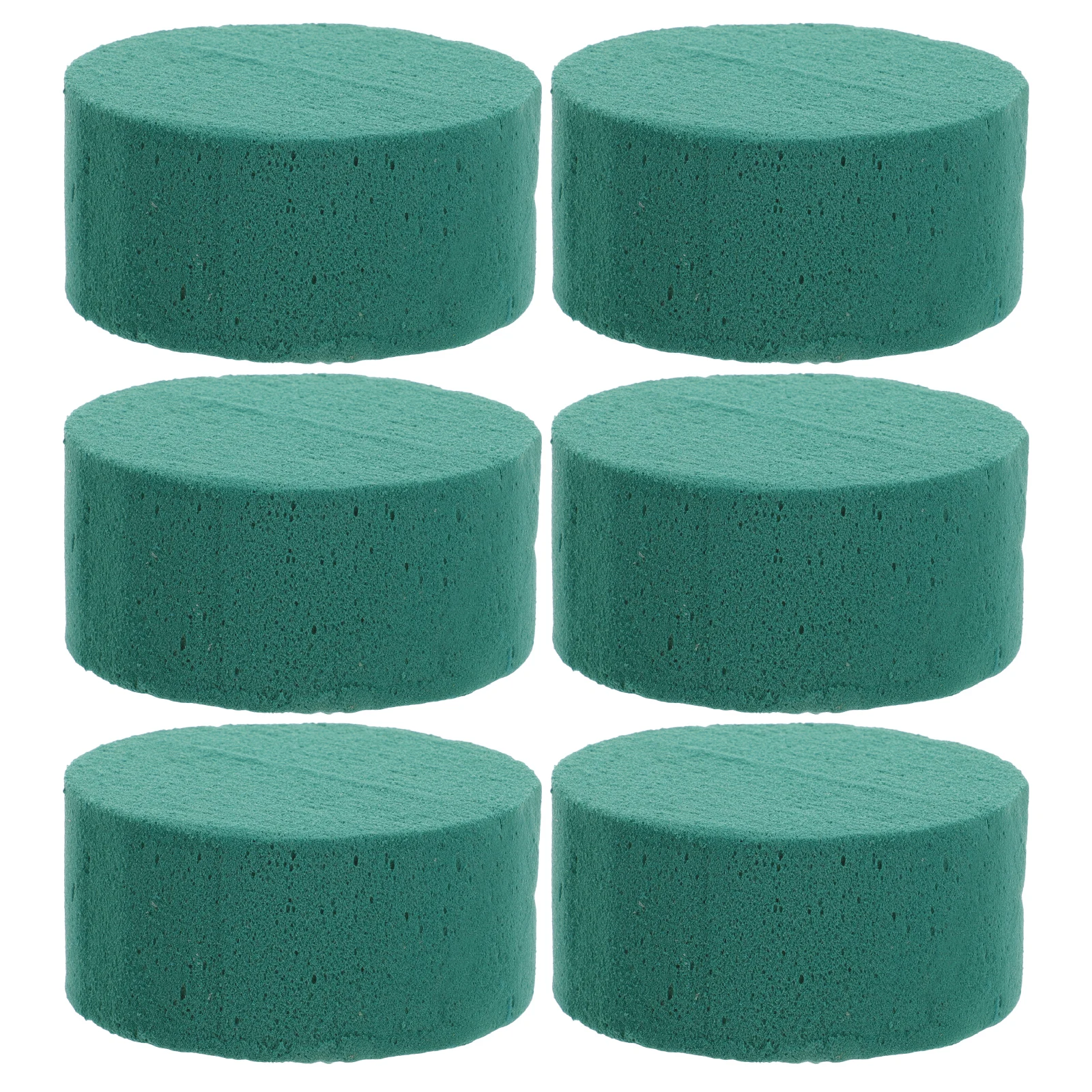 

6 Pcs Cylindrical Flower Arranging Foam Mud DIY Waterproof Bouquet Plant Mud Bowl Lightweight Leak Proof Strong Water for Home