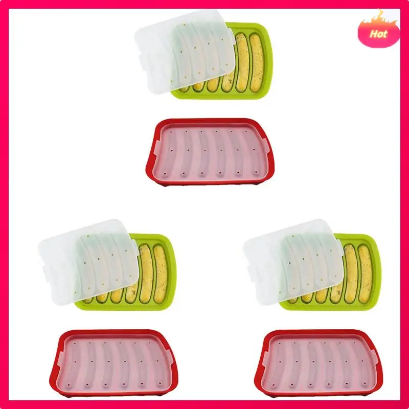 

ABYP 6X Sausage Making Mold, Silicone, DIY Ham Hot Dog Making Mold, Kitchen Household, Baking Tool Mold