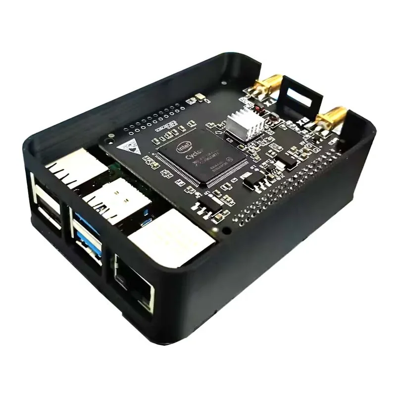 

Radioberry V2.0 Beta5 Software Defined Radio Devices HF SDR TRANSCEIVER PI HAT With Case Rasbperry Pi 4B 4G System TF Card