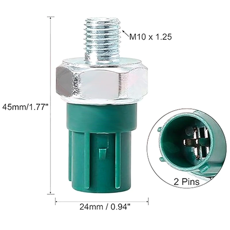 37250-PR3-003 Oil Pressure Sender Compatible With Honda Accord Civic Odyssey Pilot Prelude