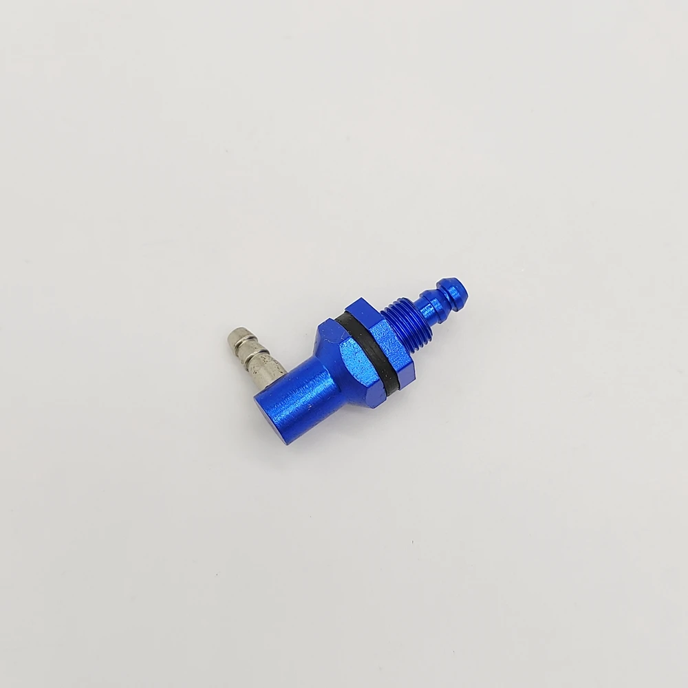 Connecteur de buse de raccordement de réservoir de carburant en aluminium de type L pour turbine d'avion RC