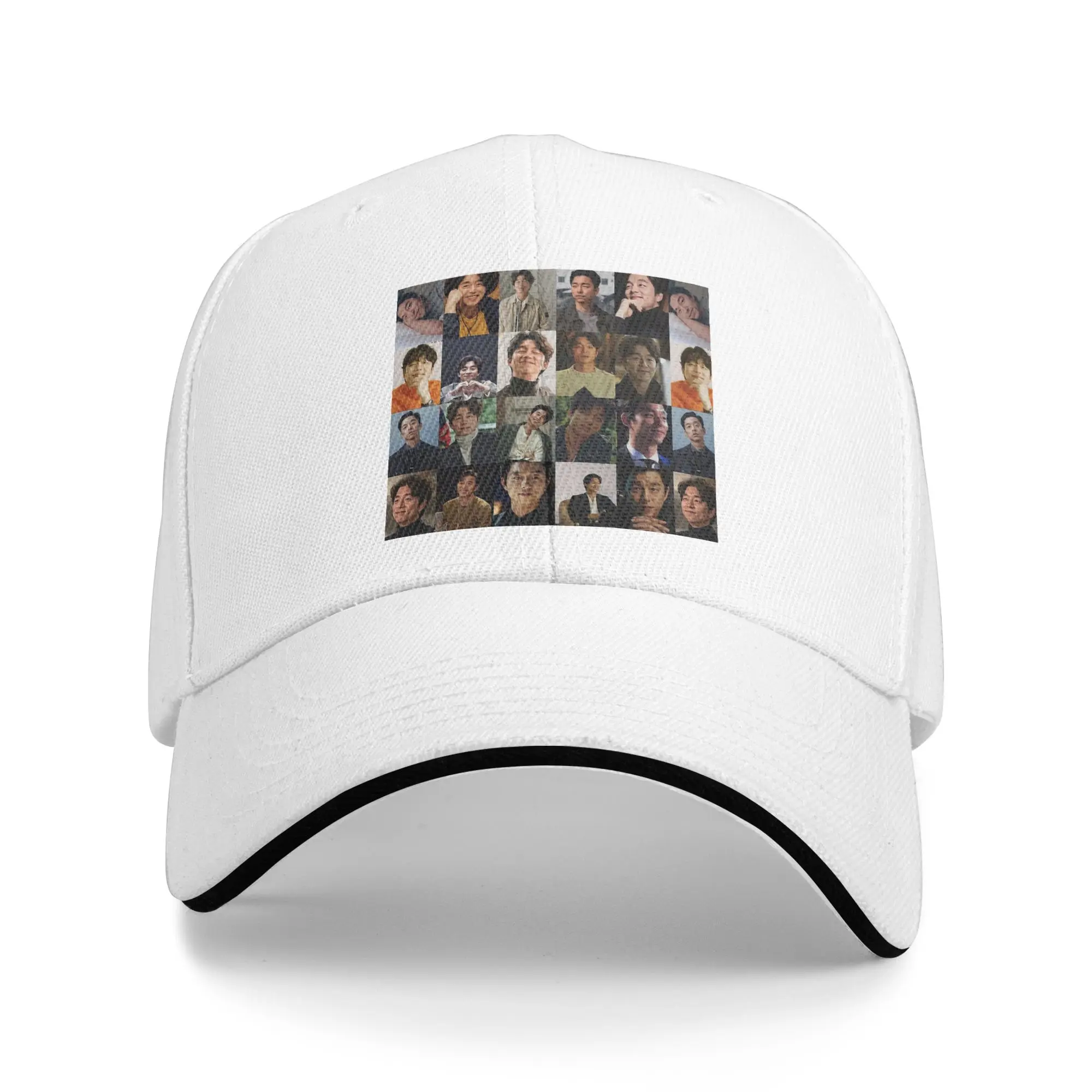 Gong Yoo 1 Cap Fashion Casual Baseball Caps Adjustable Hat Hip Hop Summer Unisex Baseball Hats Customizable Polychromatic