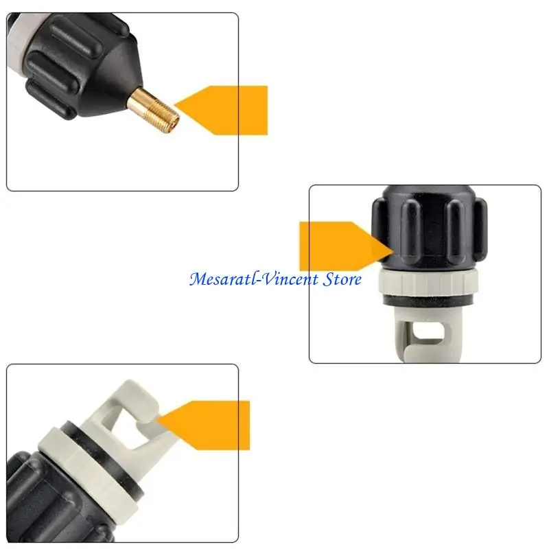 A70F Air for Valve Adapter Inflatable Rowing Rubber Boat Paddle Kayak Air for Valve C