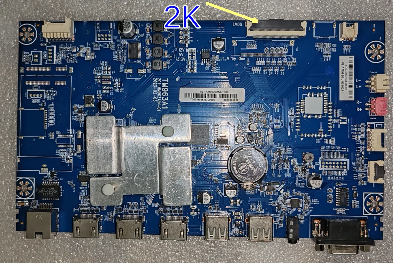 TM963A1 201-MM963A1N-00/01 Scheda madre TV LED testata bene 2 interfacce diverse, controllo