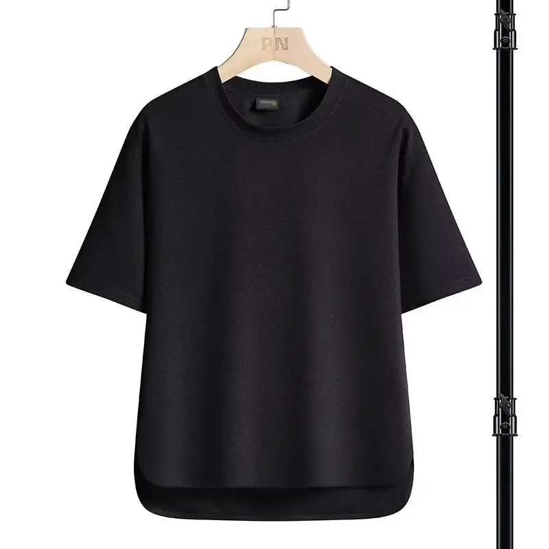 

Летняя мужская футболка ort Sve Faion, повседневная, универсальная, модная, из ледяного шелка f Sve, молодежная одежда, полиэфирное волокно, ру...