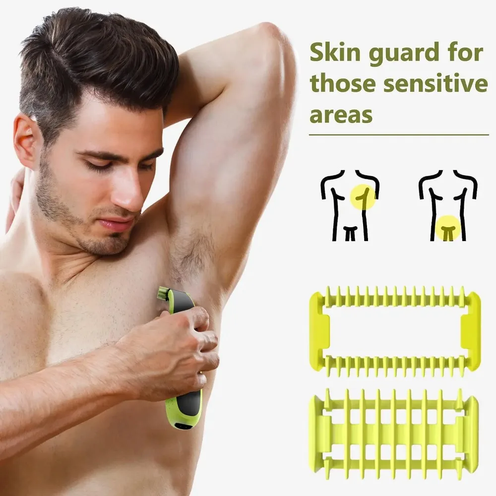 New 4 Size Guide Comb Guards for One Blade QP2520 QP2630 QP2724 QP2834 QP6510 QP6520 QP6531 Electric Shaver Beard Trimmer view 5