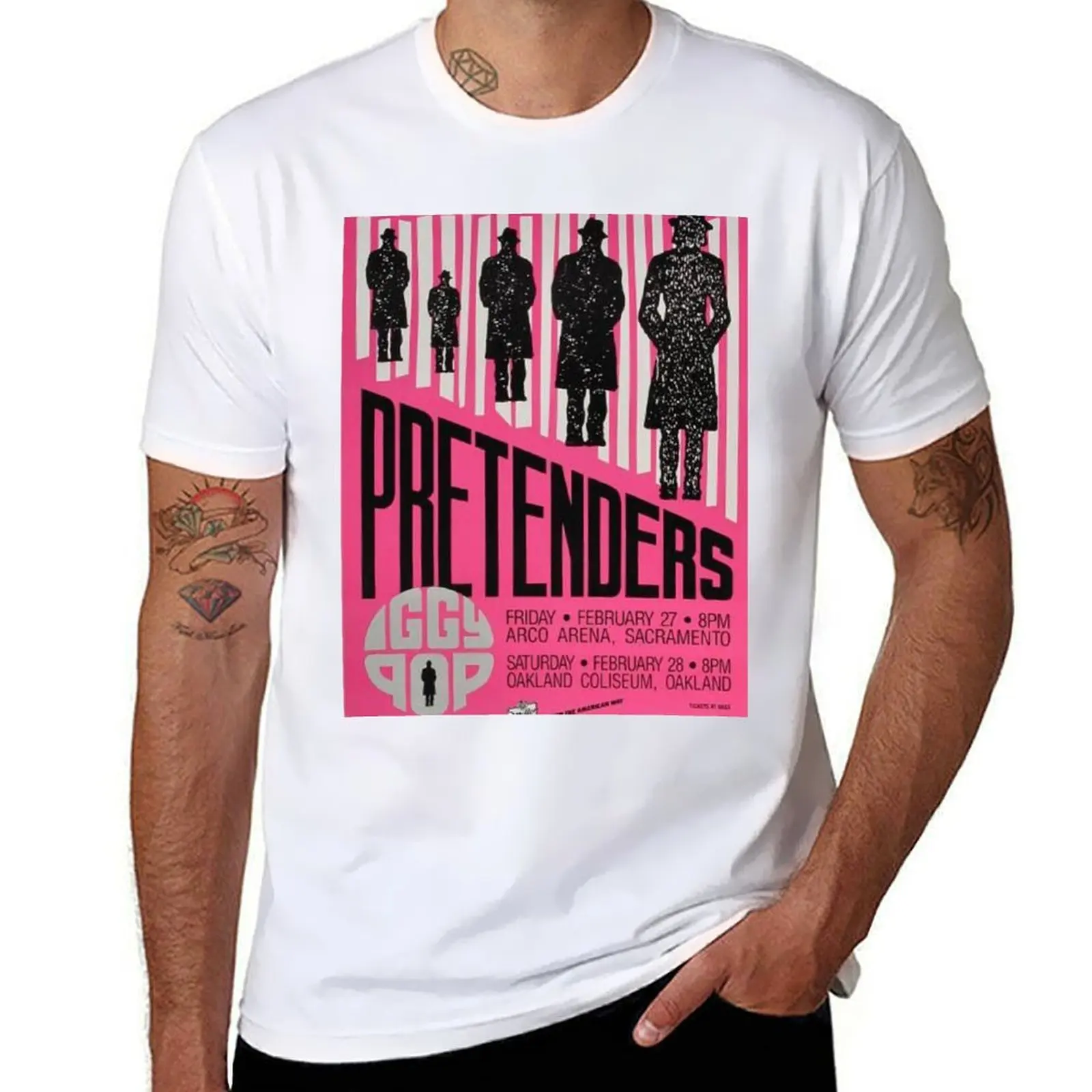 

The Pretenders Concert T-Shirt t shirts for man cotton t shirts for man graphic funny T-shirt