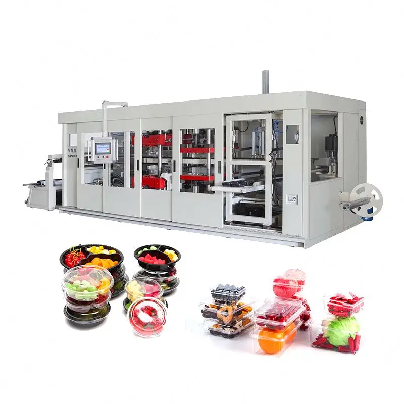 Pla Food Container Product Vacuum Thermoforming Machine Small