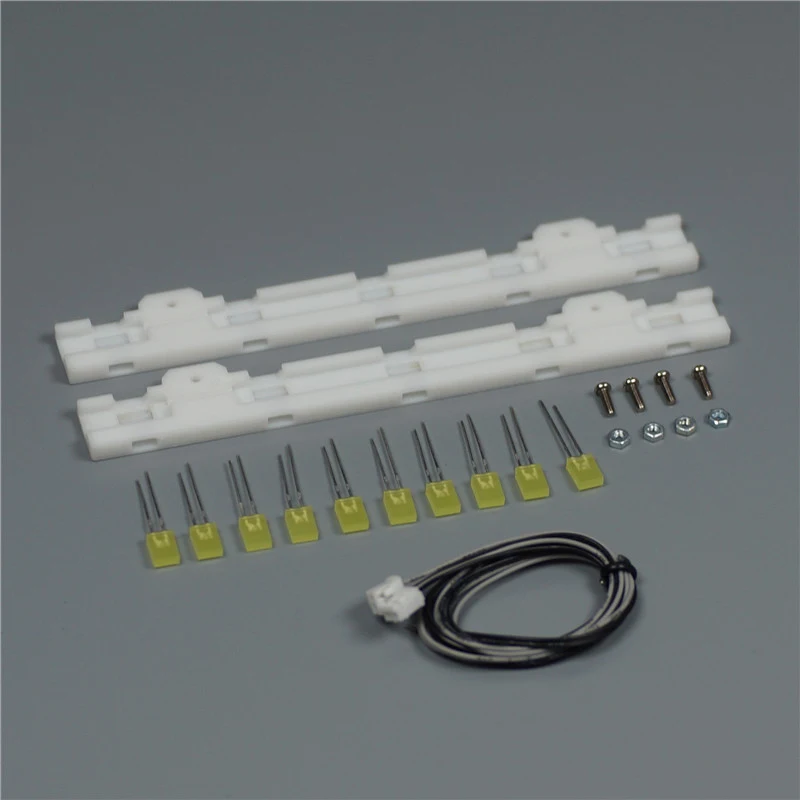 LED Light Side Skirt Lights Side Lamp Parts for 1/14 Tamiya RC Truck Tipper SCANIA 770S 56368 VOLVO ACTROS AROCS MAN