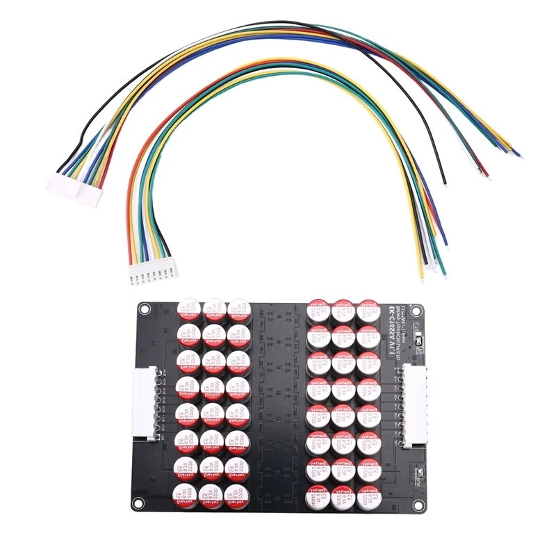 ValueABAI Li- 16S 5.5A Lipo4 LTO Lithium Battery Protection Board Active Equalizer Balancer For 60-300AH Batteries