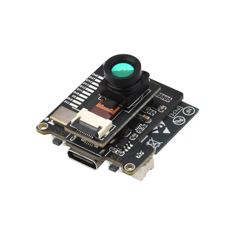 Waveshare ESP32-S3 IR Thermal Imaging Camera Module, Options for 45° / 90° FOV，Type-C Port, 80×62 Pixels