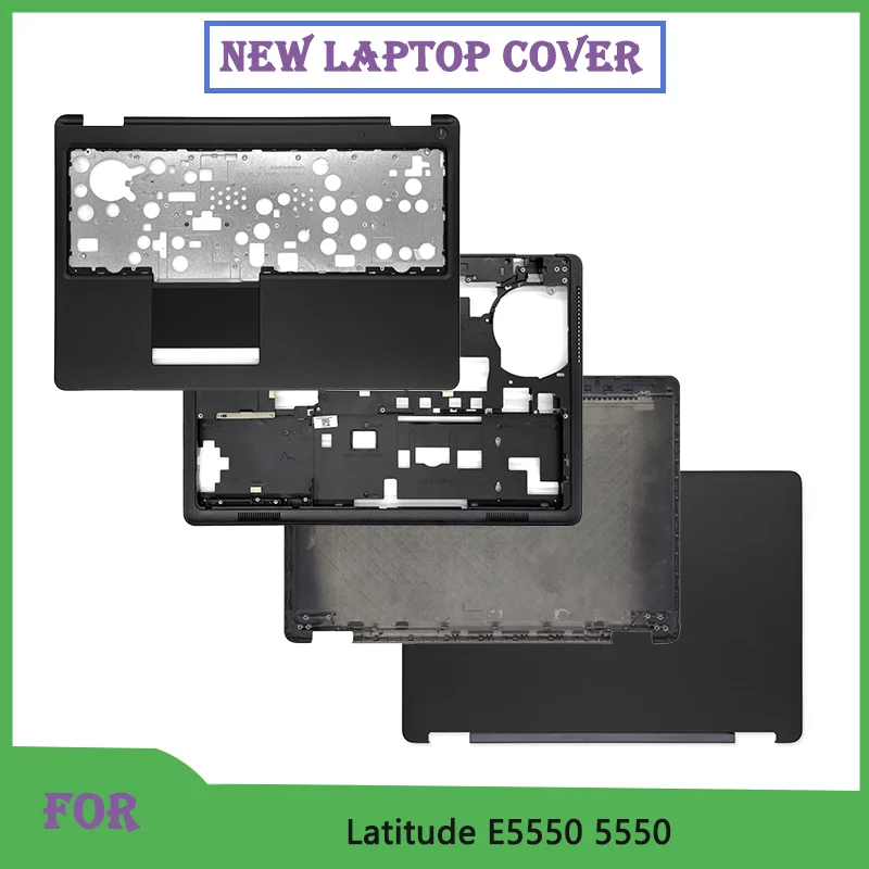 

New For Latitude E5550 5550 LCD Screen Back Cover/Front Bezel/Palmrest Upper Top lower Bottom Case Hinges