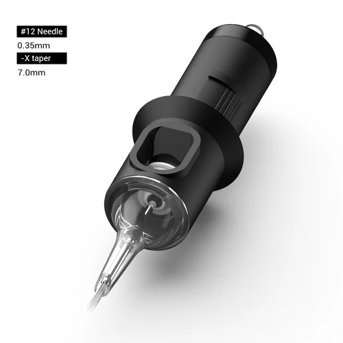 Imagen 2 del producto STIGMA 50 Uds cartuchos de tatuaje aguja RL/RS/RM (0,30mm/0,35mm) estéril desechable para máquina de pistola de tatuaje suministro corporal de maquillaje