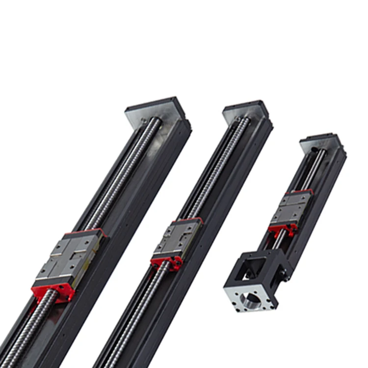 Customized Length Hiwin Stainless Steel Ball Screw Linear Guide Rails Modules High Accuracy High Speed High Precision Bearing