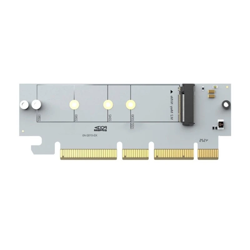 Hot Selling-Pcie To M.2 Nvme Expansion Card 64Gbps With Heatsink Cover Support 2230/2242/2260,Pcie To M.2 Nvme Expansion Card