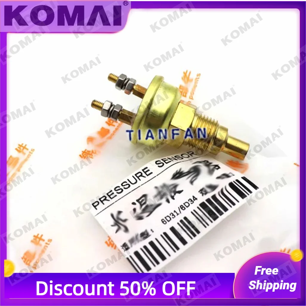 

МЭ 049265 6D31 6D34 Датчик температуры воды двигателя для SK200-6 SK250-6 HD820 Аксессуары для экскаваторов