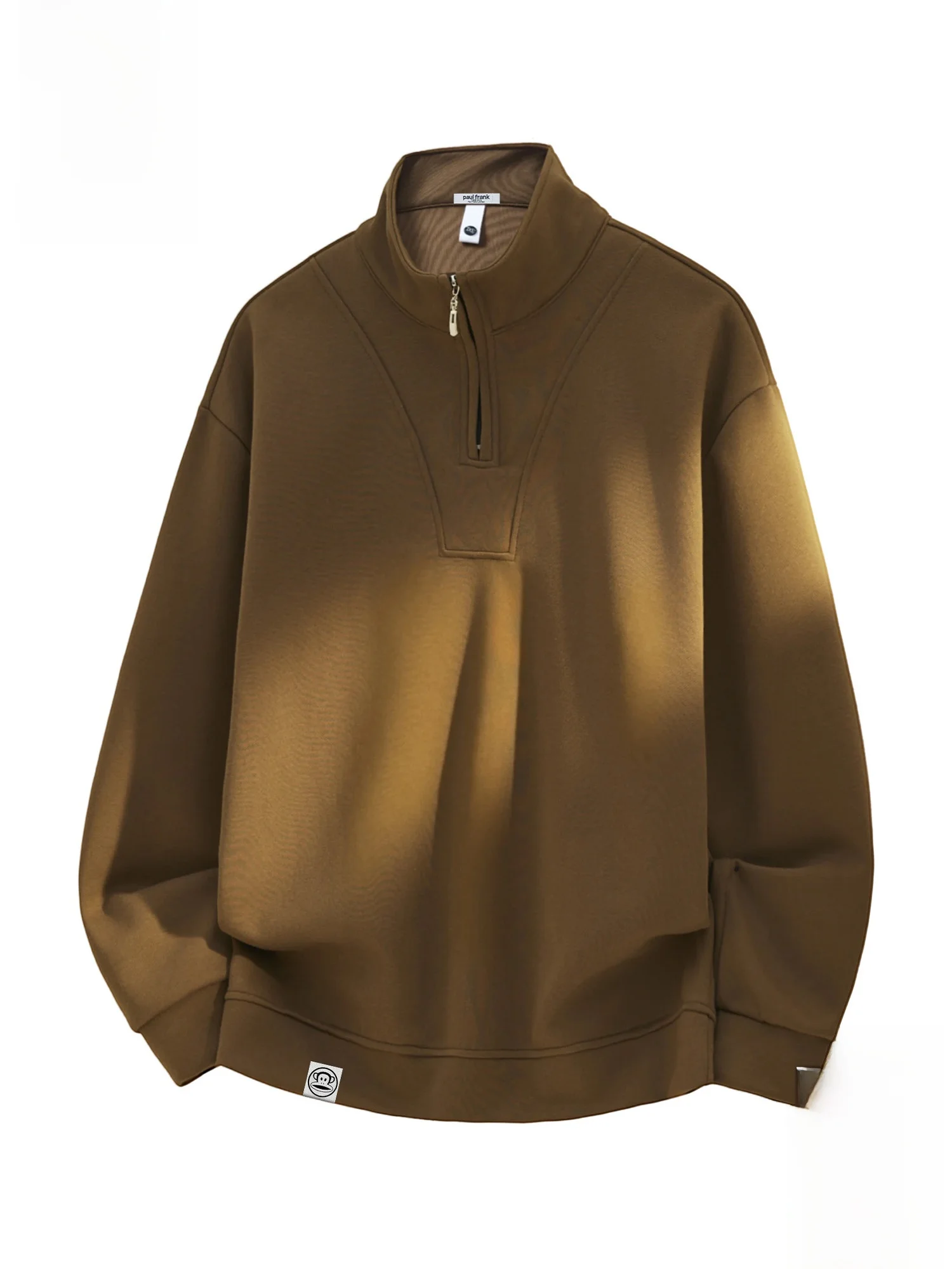 

PaulFrank Spring Loose Fit Long Sve Hoodie Men's Casual Comfortable Polyester Cotton Blend Zipper Closure Youth Trendy Top