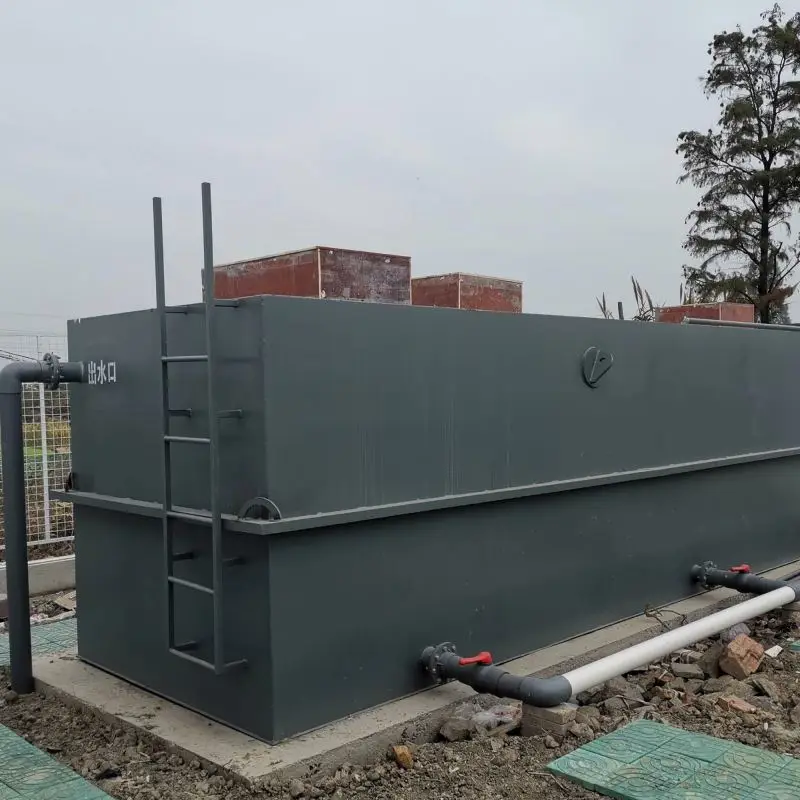 معدات معالجة هندسة مياه الصرف الصحي المحلية المتكاملة، أجزاء فلتر المياه PLC تركز على حماية البيئة