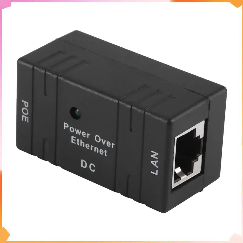 B94A Poe Splitter Injektor Passive Dc Power Over Ethernet Rj45 10/100Mbp Wand Halterung Adapter Für Lan Netzwerk sicherheit Ip Kamera