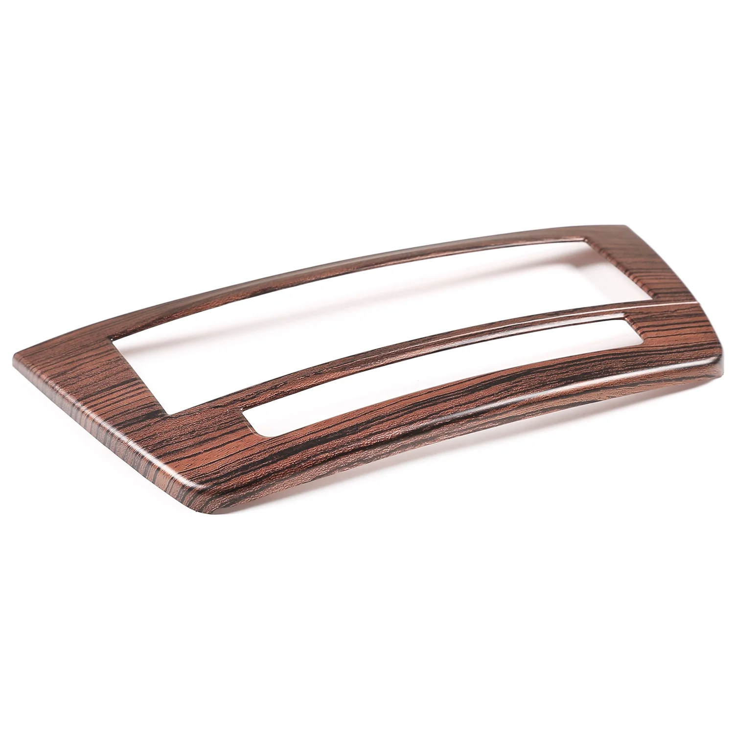 

Car Center Console CD Panel Frame Cover Trim for Mercedes-Benz C Class W204 2010-2014 Car Interior(Pine Wood