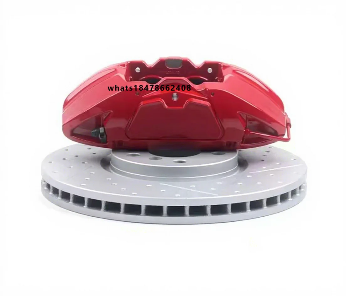 

New Red Racing Brake Caliper 4 Piston Aluminum Alloy Sports Modified Big Jcw Kits MiNi COOPER WORK F56 F55 57 F45 F60 X1 X2