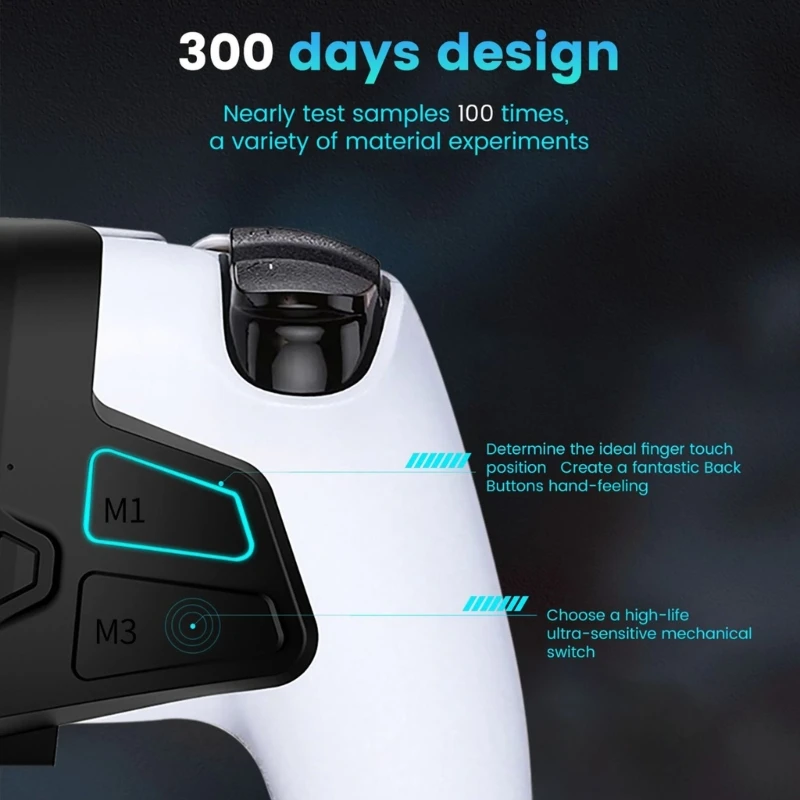 R91A Back Paddles Attachment Controller Extension Back Button Backplate Remap