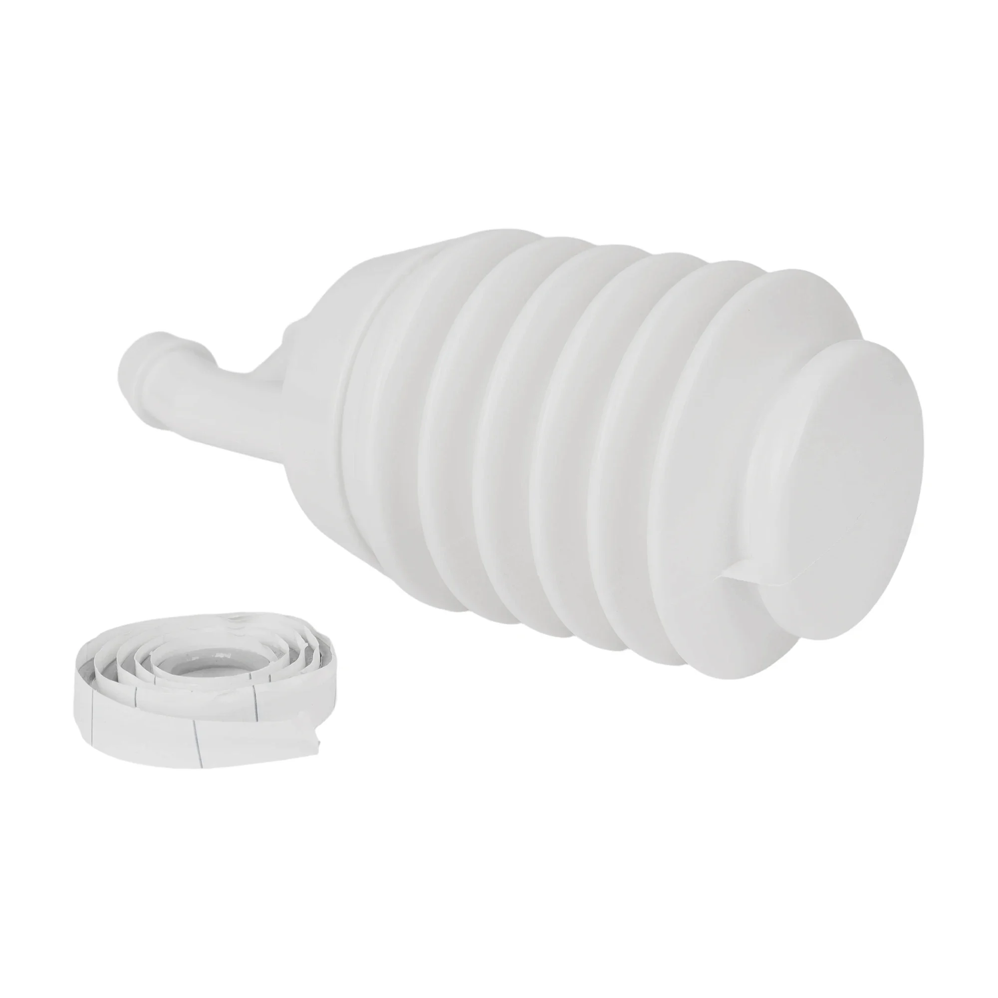 1X Bellow Push Flush Kit Replacement White For Thetford Porta Potti For 165/145/365/345/335 Models Caravan Campervan Accessories