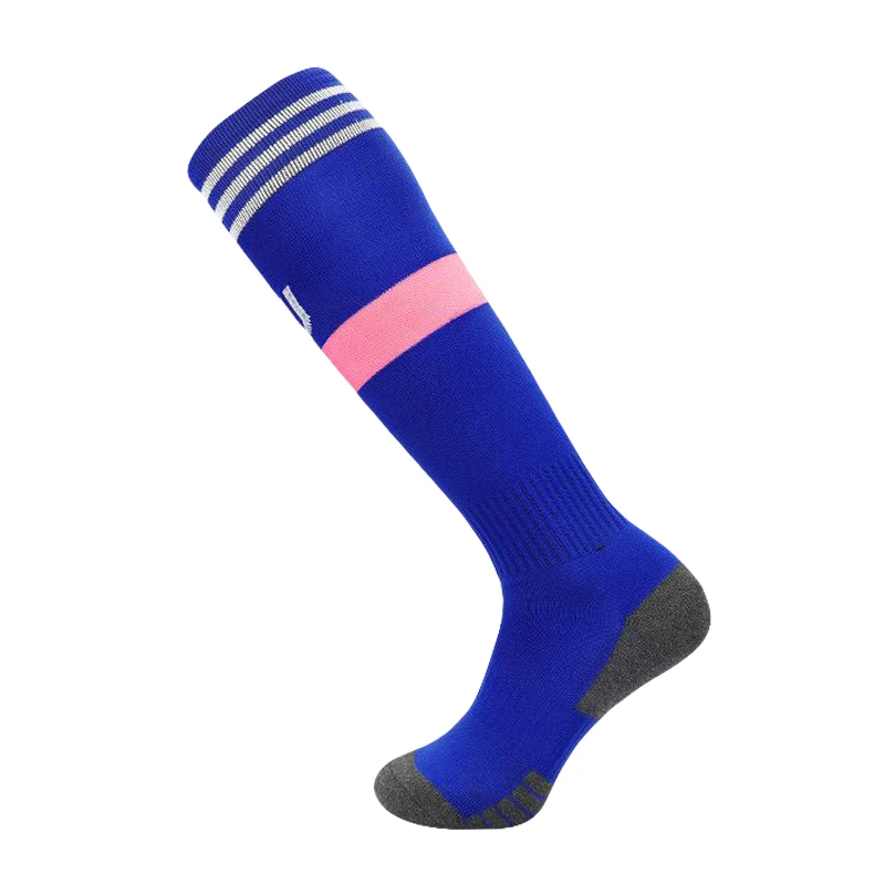 22/23 New Season European Club Soccer Socks Adults Kids Thickening Towel Bottom Knee High Football Training Match Sport Stocking