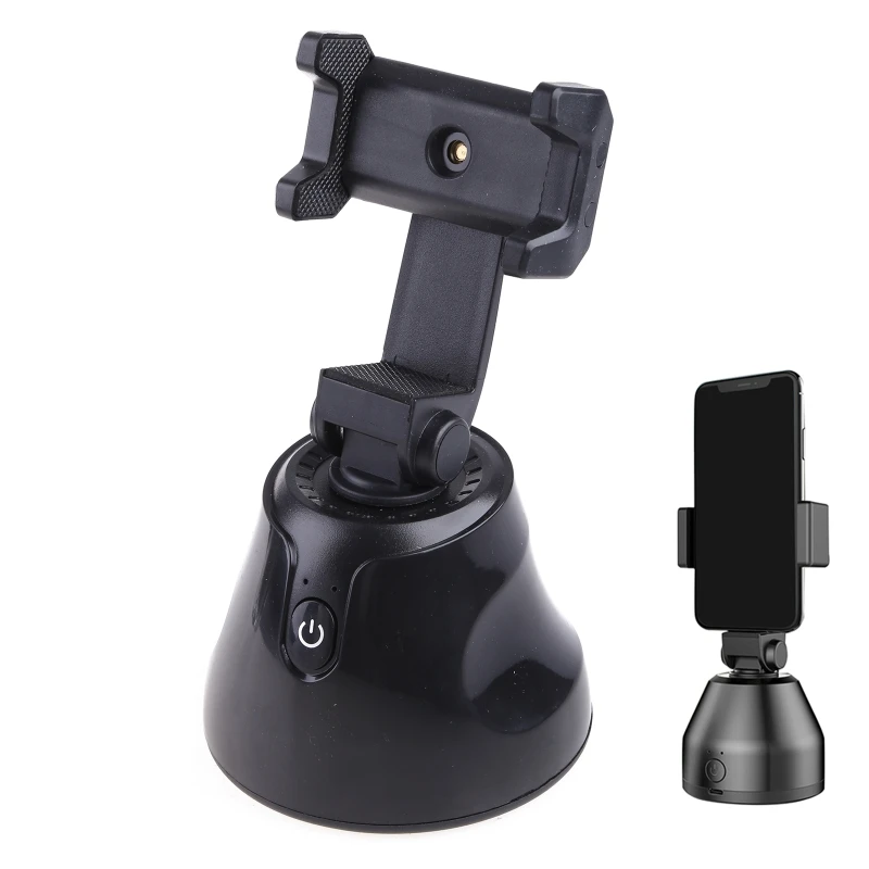 Rotazione a 360 ° Auto Smart Shooting Selfie Stick intelligente segui Gimbal ai-composizione oggetto Tracking Face Stand