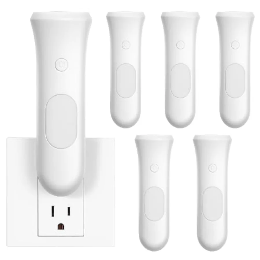

4 in 1 Emergency Lights for Home Power Failure, Rechargeable LED Flashlight Plug in Wall, Automatic Turn-On Power Outage Night