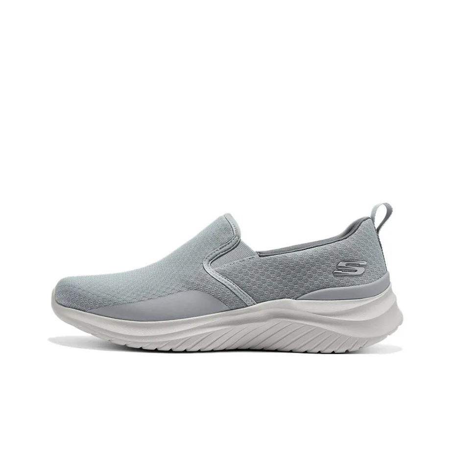 Skechers AIR COOLED MEMORY Low top Walking Shoes Men's Gray 8790378-GRY
