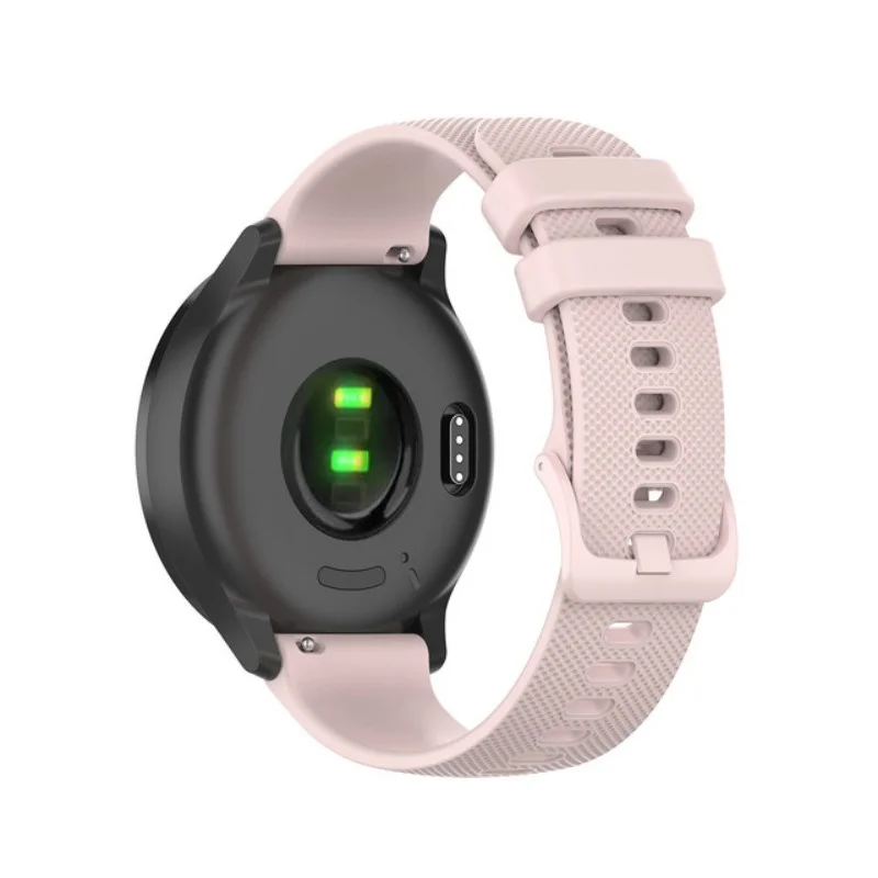 18MM 20MM 22MM Silikon Handgelenk Gurt für Garmin Vivoactive 4 4S 3 Ersatz Uhr Band für forerunner 245 645 Strap Galaxy