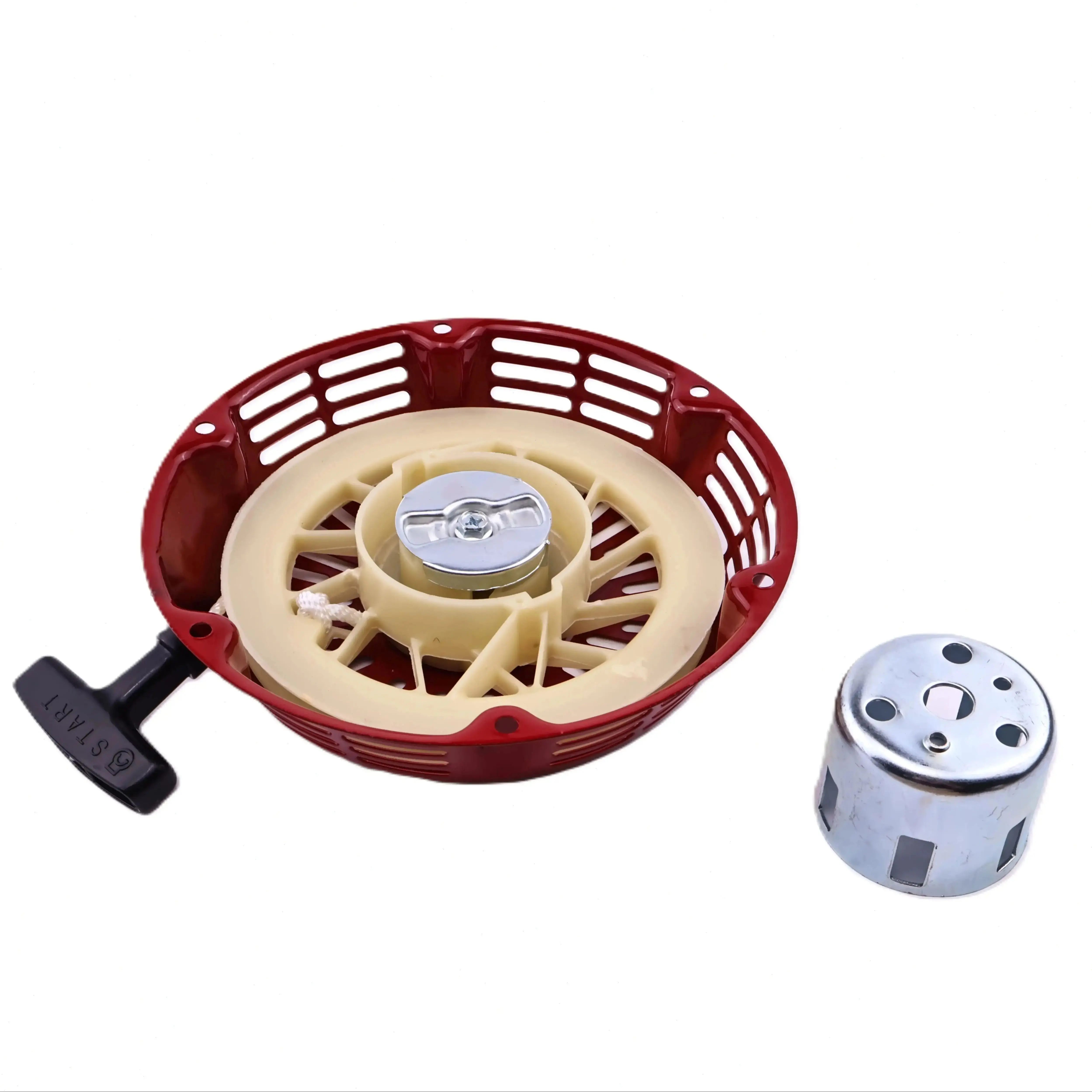 

Recoil Starter Assembly Starter Plate & Starter Cup 28400-ZE3-W01 For Honda GX340 11 HP GX390 13Hp GX610 18Hp GX620 20Hp