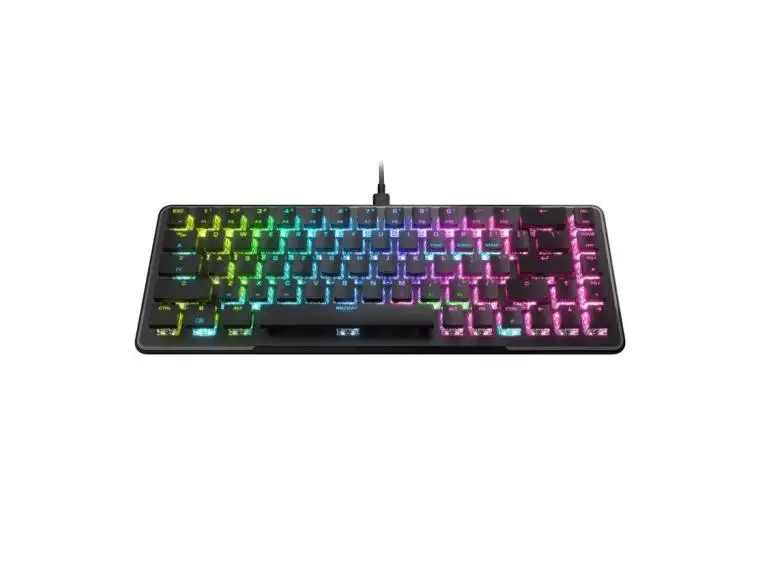 ROCCAT VULCAN II Mini AIR Wireless Mechanical Keyboard 65% Optical Rgb Gaming Keyboard, TITAN II Optical Switch