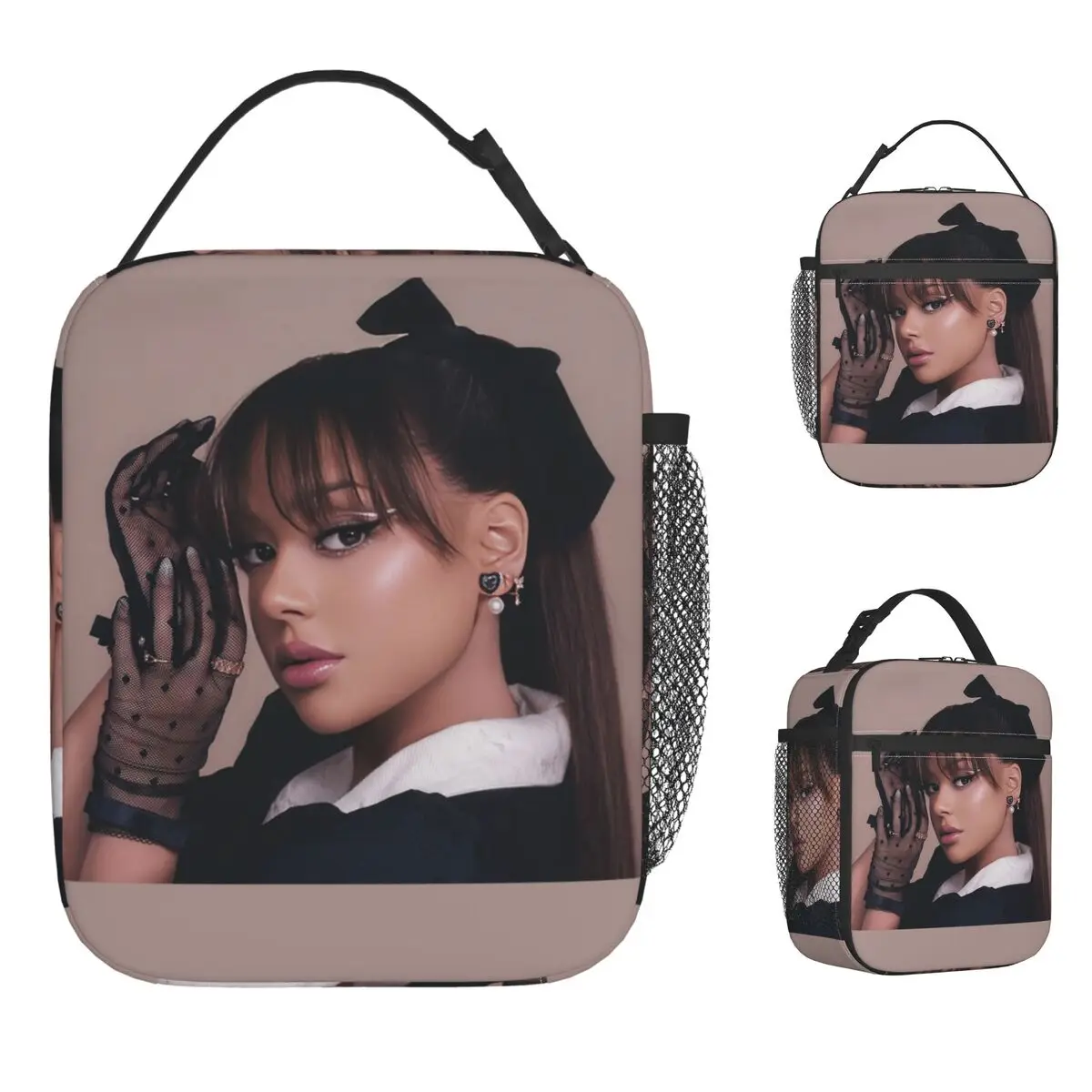 Ayliva Lunch Bag Concert Cute Lunch Box Travel Portable Insulated Thermal Tote Handbags For Child Oxford Custom Cooler Bag