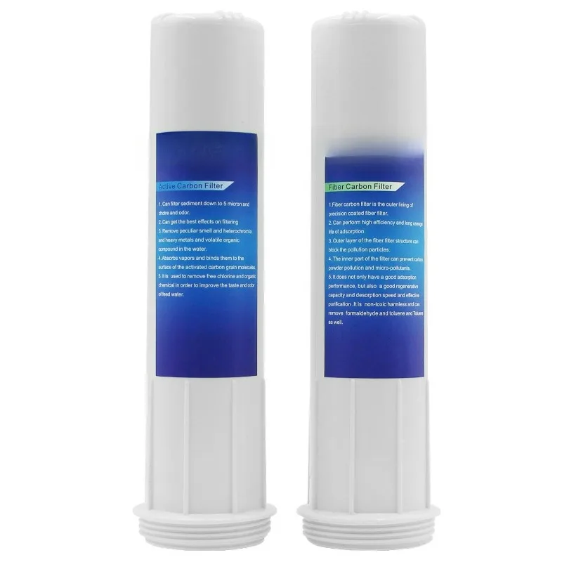 Replacement Internal Fiber/Active Carbon Filter for Alkaline Water Ionizer Purifier System