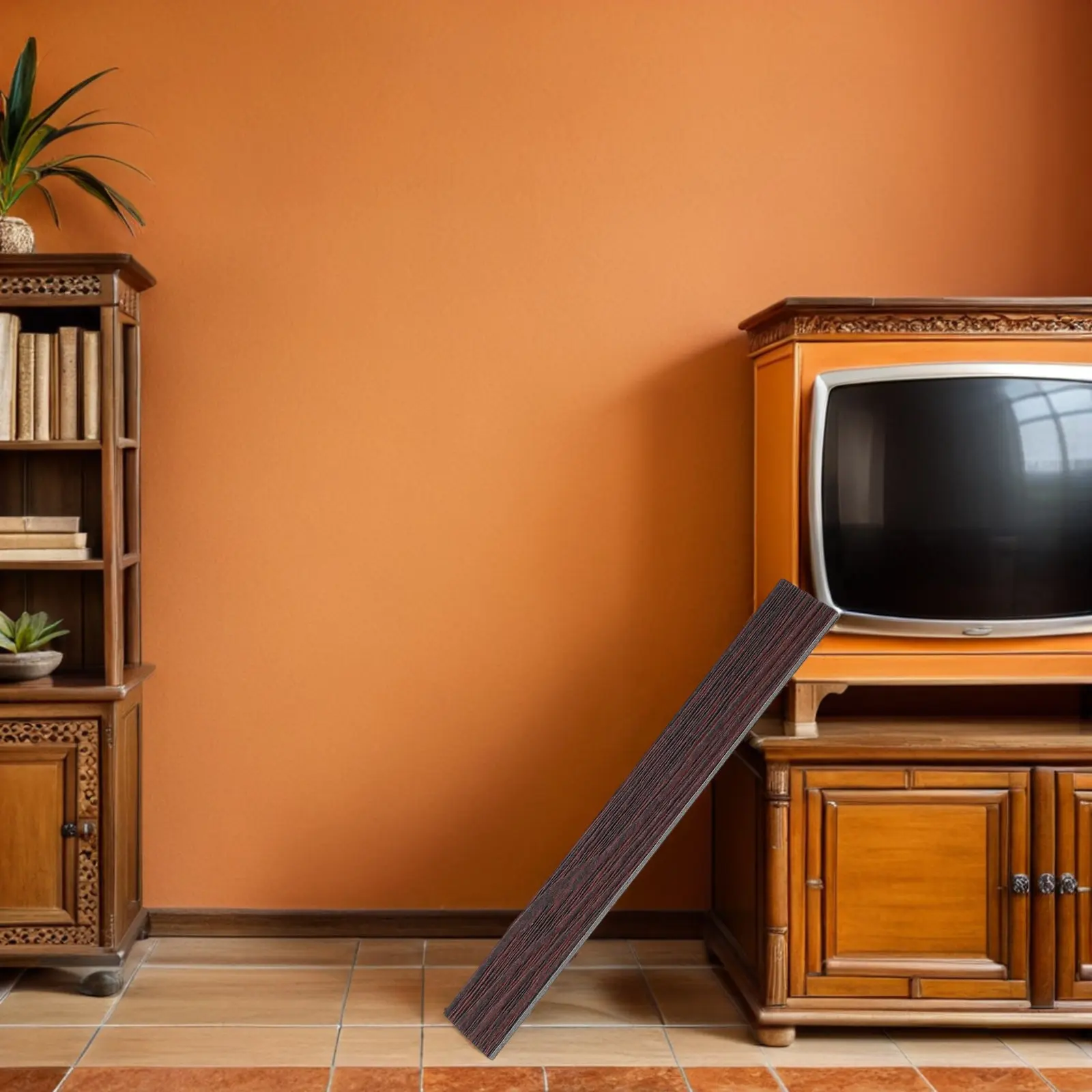 

40Pcs Miniature Floorboards Simulated Wood Grain Peel Stick Flooring Easy DIY 1 12 Scale Mini House Accessories Miniature